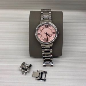 Stainless steel fossil watch